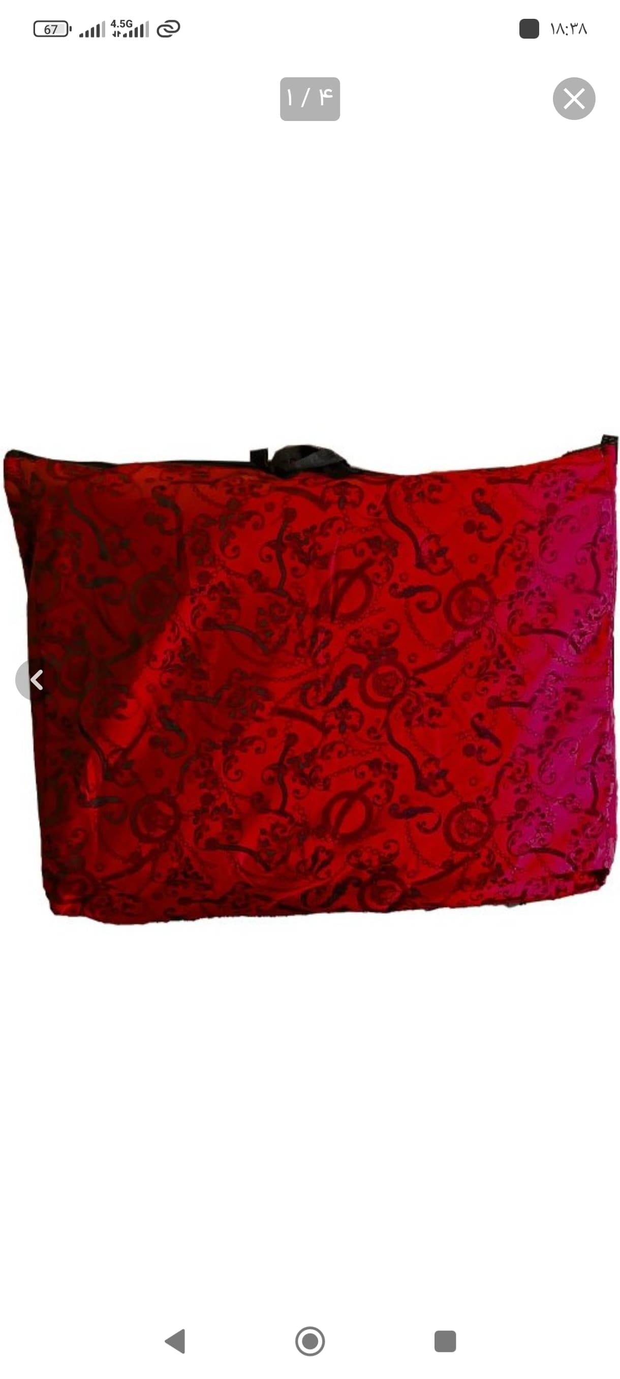 کاور میز و صندلی زیپ دار