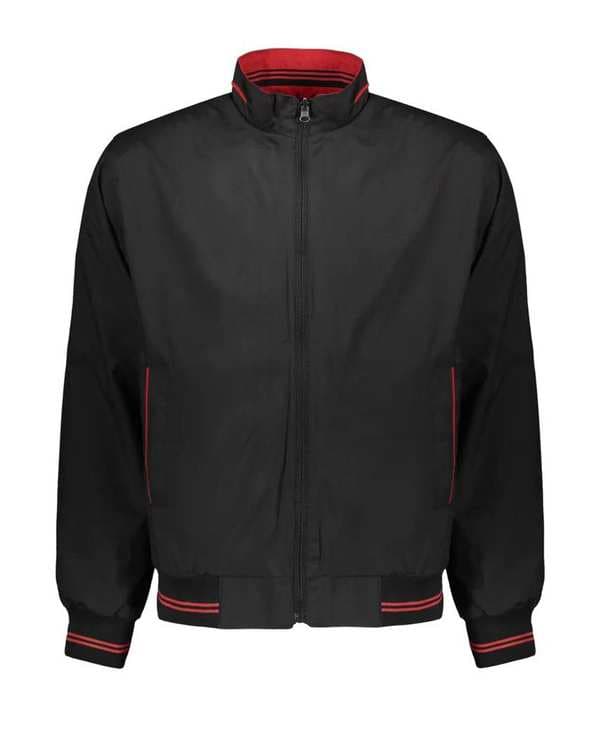 کاپشن مردانه بهاره دورو مشکی قرمز دیورسو Diverso کد 4763