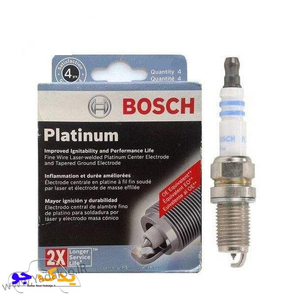 شمع سوزنی پلاتینیوم بوش بسته 4 عددی