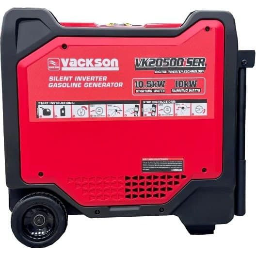 موتور برق سایلنت اینورتر 10.5 کیلووات واکسون اصل ریموت استارت مدل VK20500iSER