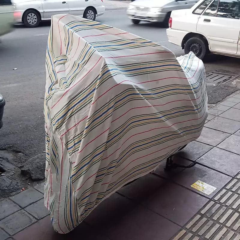 روکش برزنتی موتورسیکلت اسکوتری