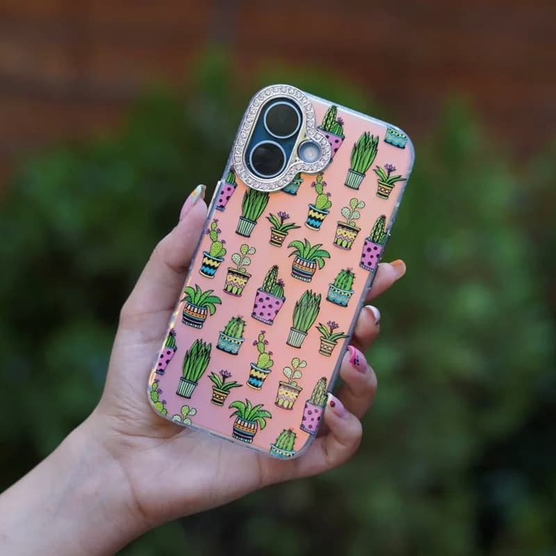 کاور گوشی آیفون قاب کاکتوس