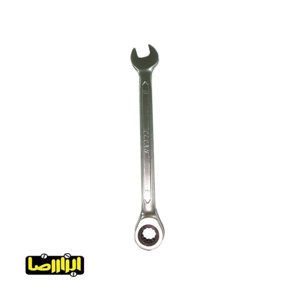 آچار یک سر تخت جغجغه دار 9 میلیمتری