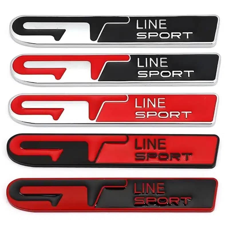 آرم فلزی جی تی لاین اسپرت GT Line Sport