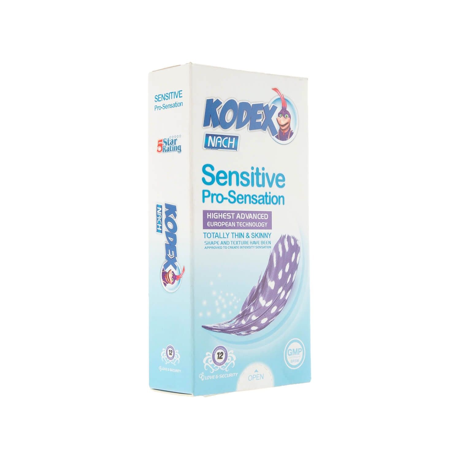 کاندوم کدکس مدل Pro-Sensation بسته 12 عددی