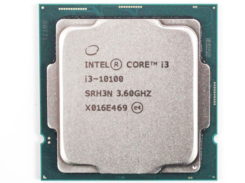 پردازنده مرکزی اینتل سری Comet Lake مدل Core i3 10100 Tray فروش تنها به همراه مادربرد