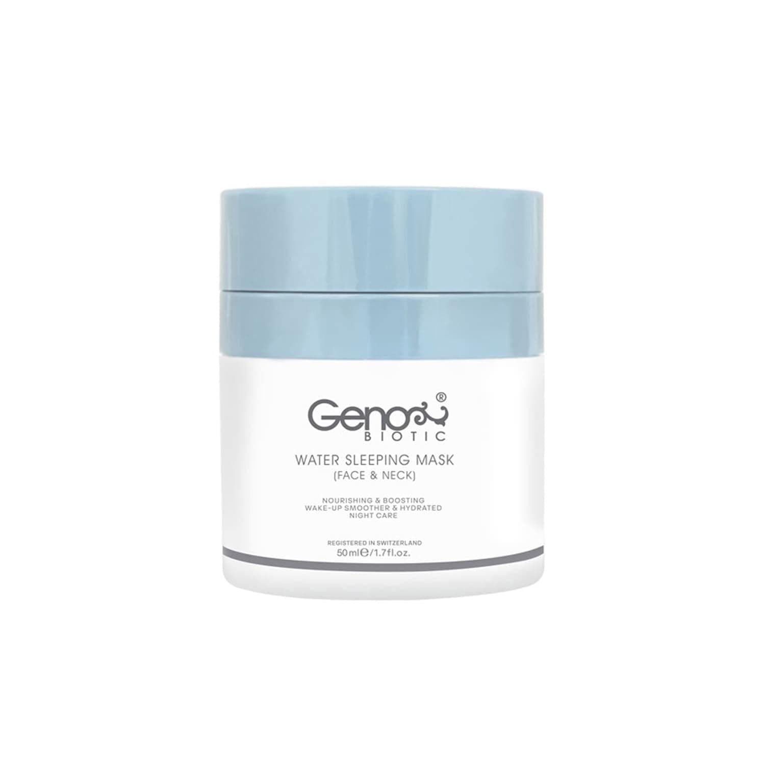 ماسک خواب شب ژنوبایوتیک مناسب صورت و گردن حجم 50 میلی لیتر