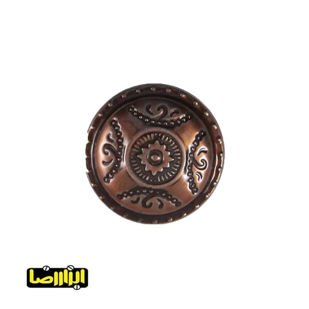 دستگیره حیاطی تک پیچ مسی شاهد