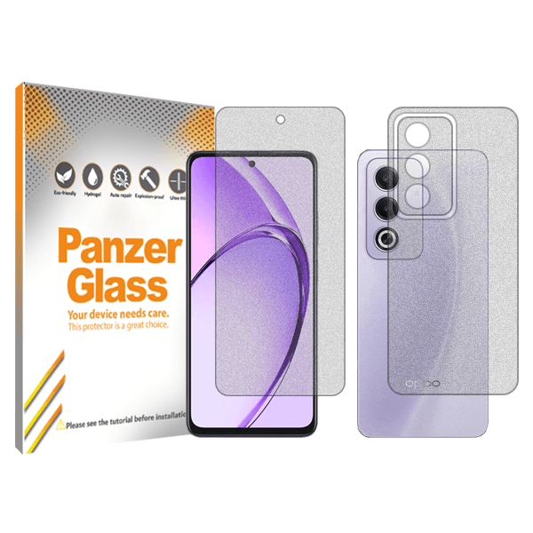 محافظ صفحه نمایش مات گوشی اوپو A80 پنزر گلس مدل Resistant به همراه محافظ پشت گوشی