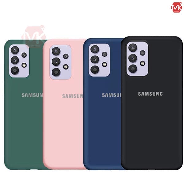 قاب سیلیکون سامسونگ Original Soft Silicone Cover | Galaxy A32 4G