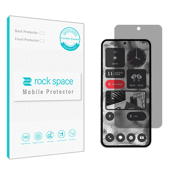 گلس حریم شخصی گوشی ناتینگ Nothing Phone (2) راک اسپیس مدل PRV