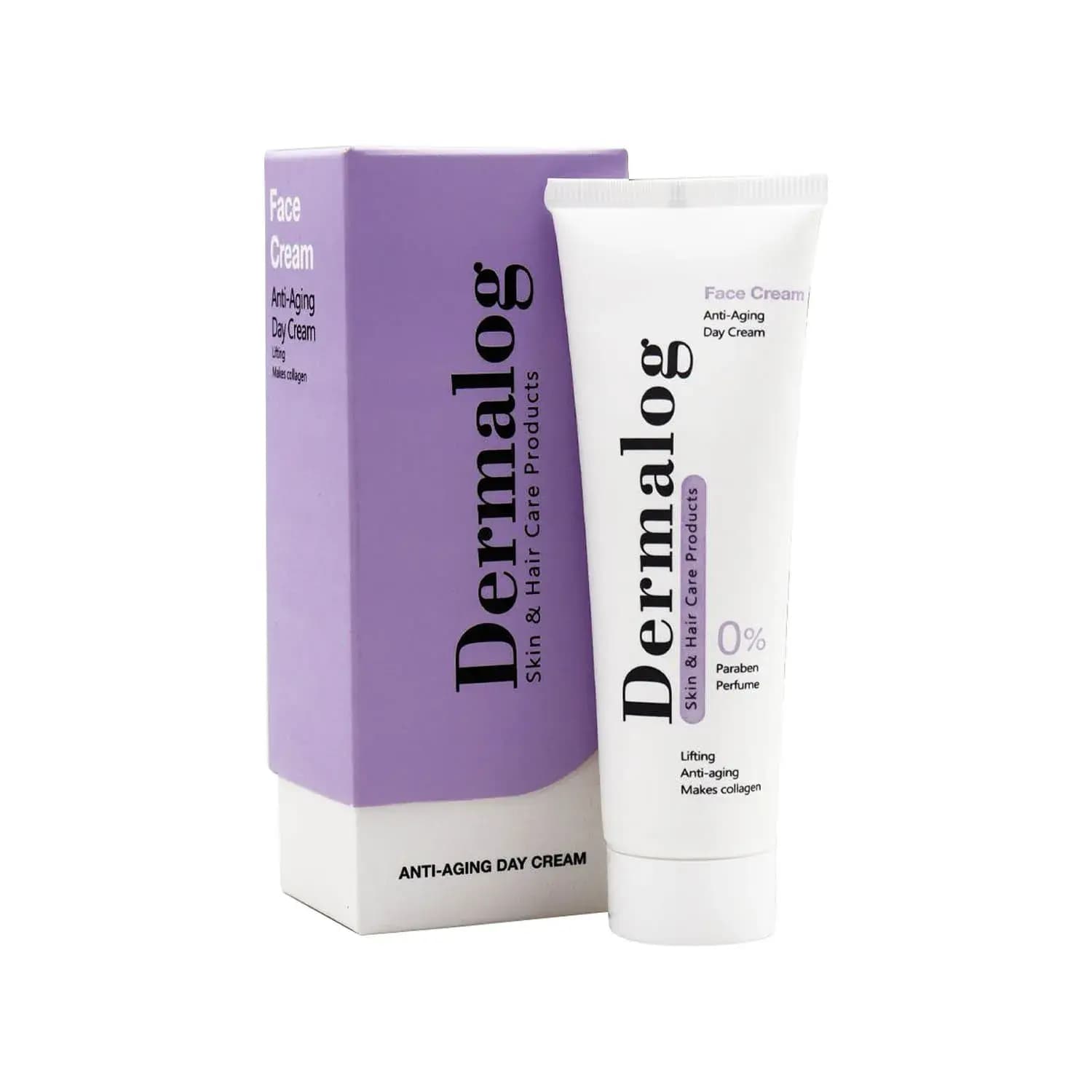 کرم ضد چروک درمالوگ مدل روز مناسب انواع پوست حجم 50 میلی لیتر