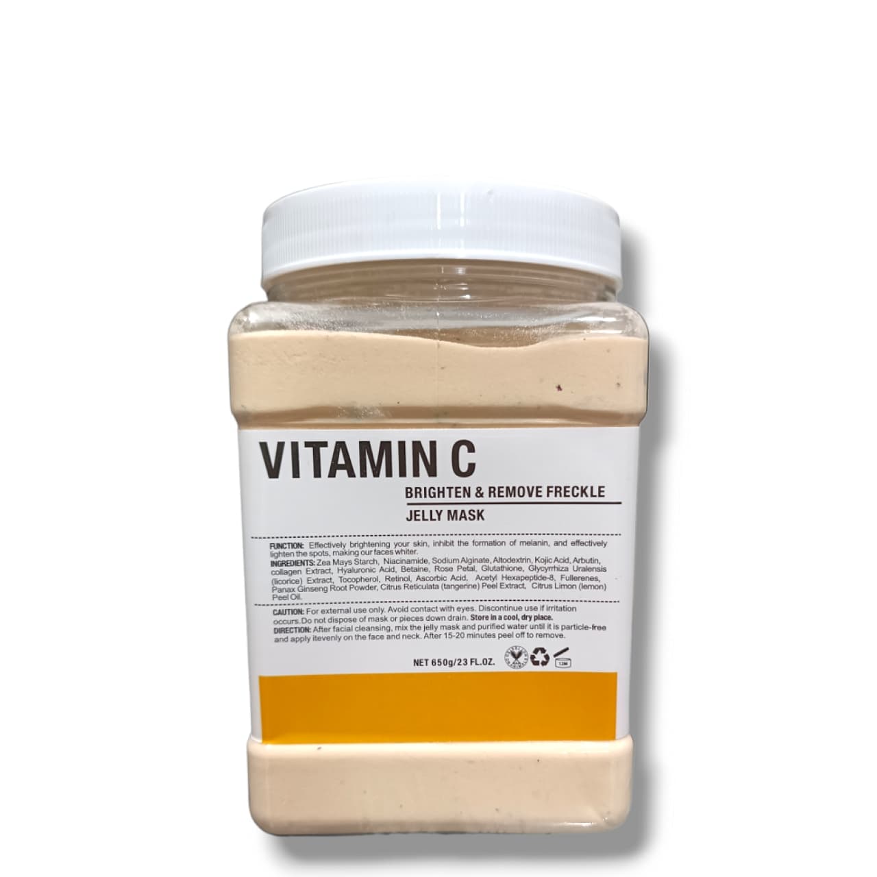 ماسک هیدروژلی دکتر مینایر مدل ویتامین سی حجم 650 گرم