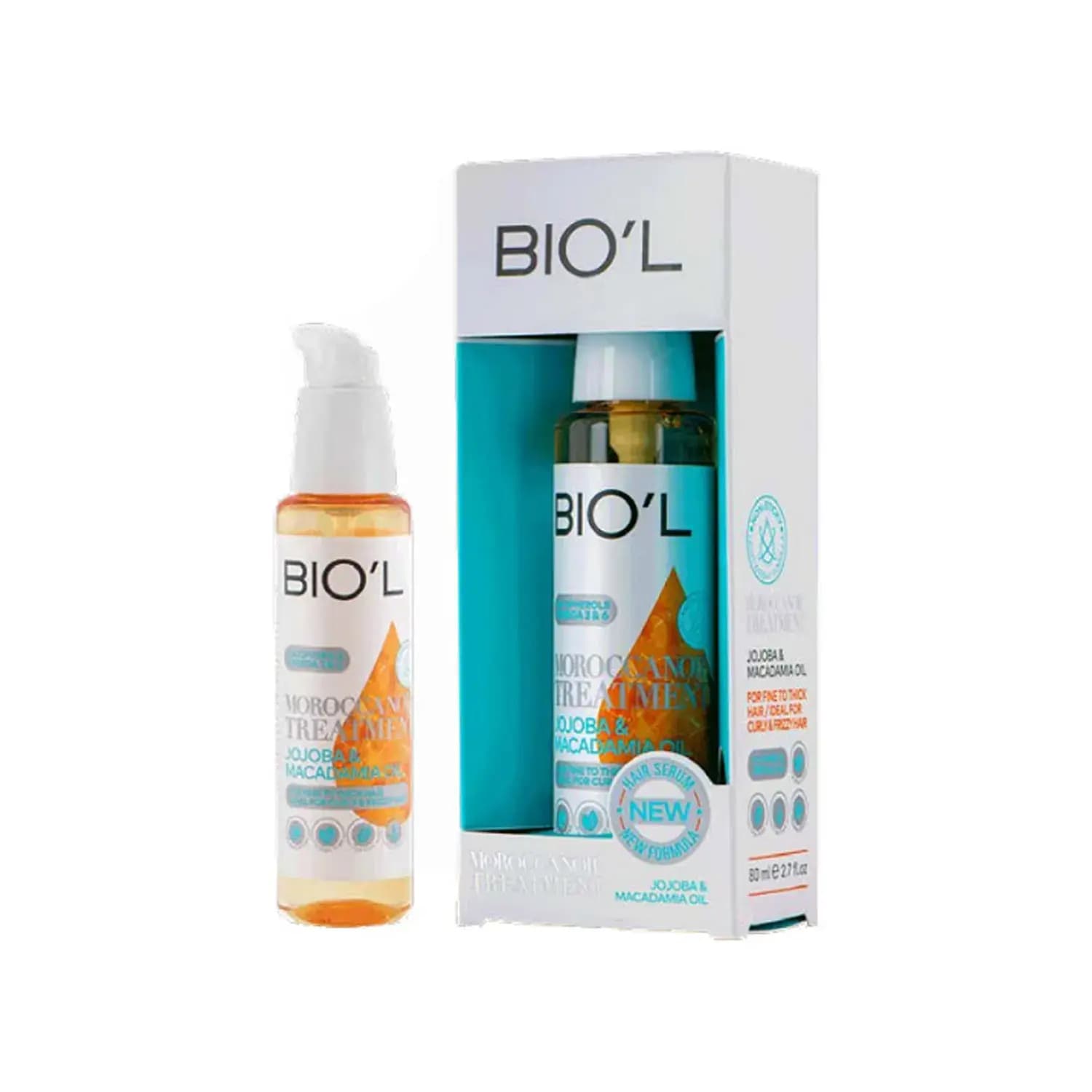 سرم مو بیول مناسب موهای فر و مجعد حجم 80 میلی لیتر