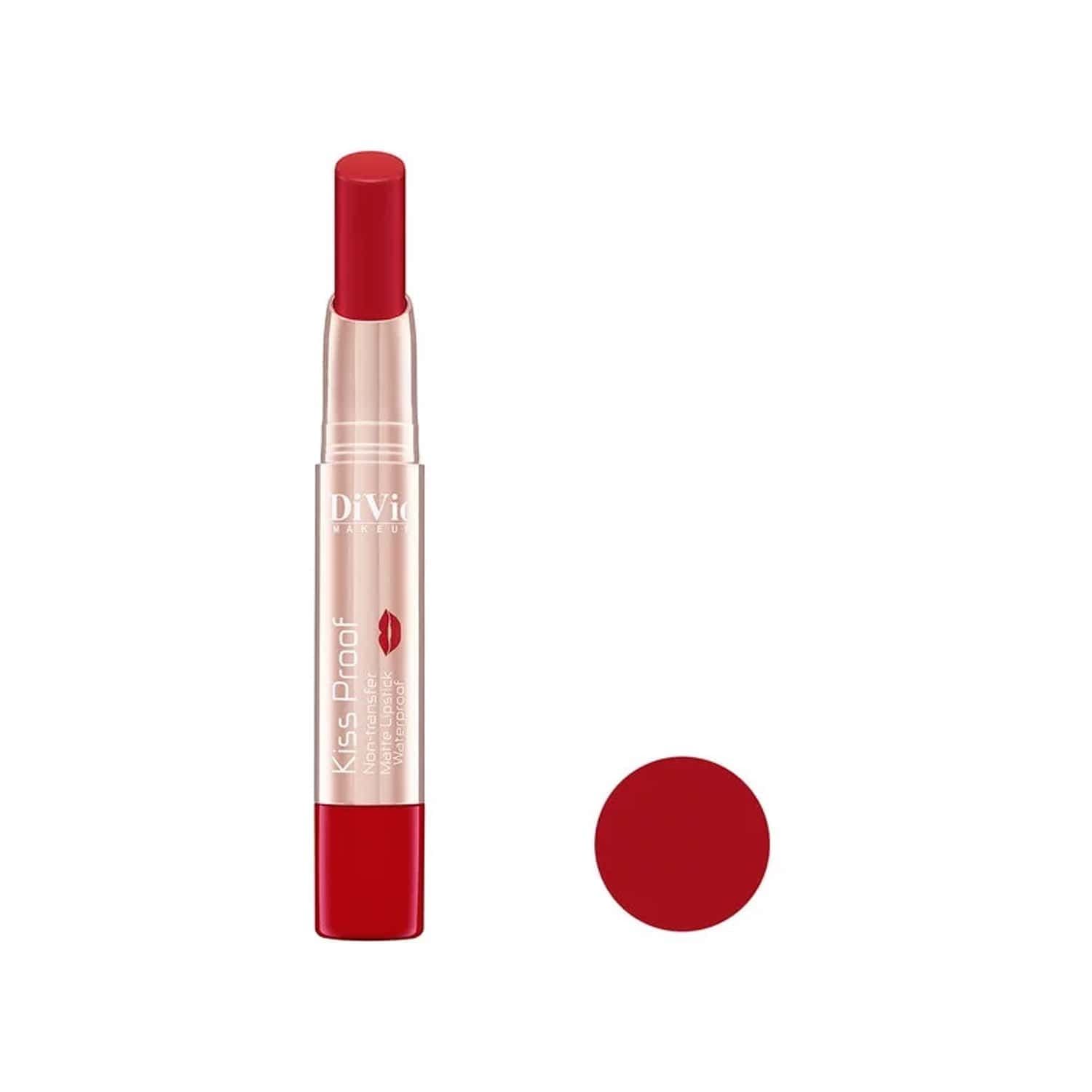 رژ لب جامد دیویو مدل Kiss Proof شماره 02