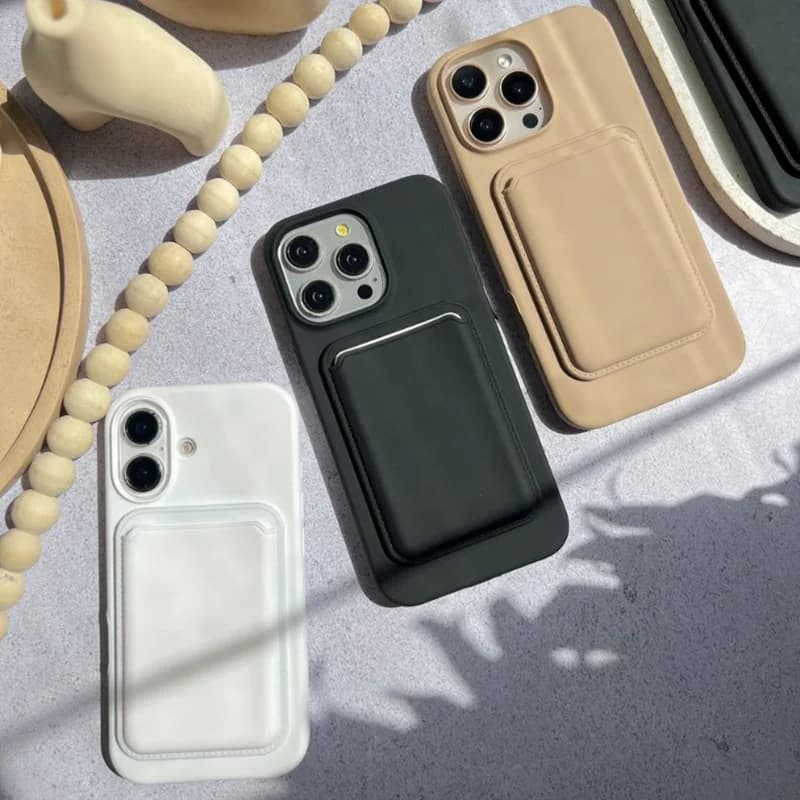 گارد گوشی آیفون سیلیکونی + جاکارتی مگ سیف