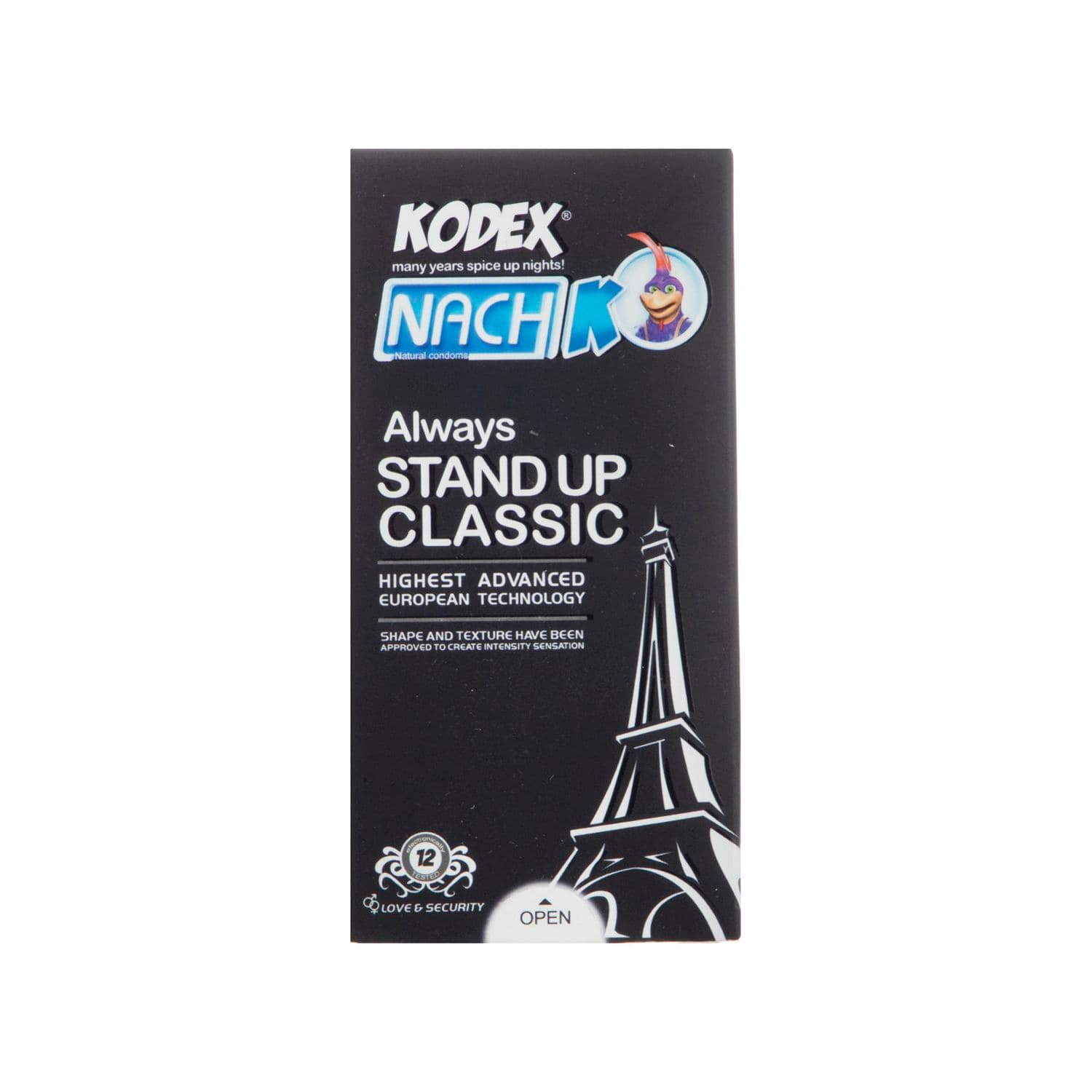 کاندوم کدکس مدل Stand Up Classic بسته 12 عددی