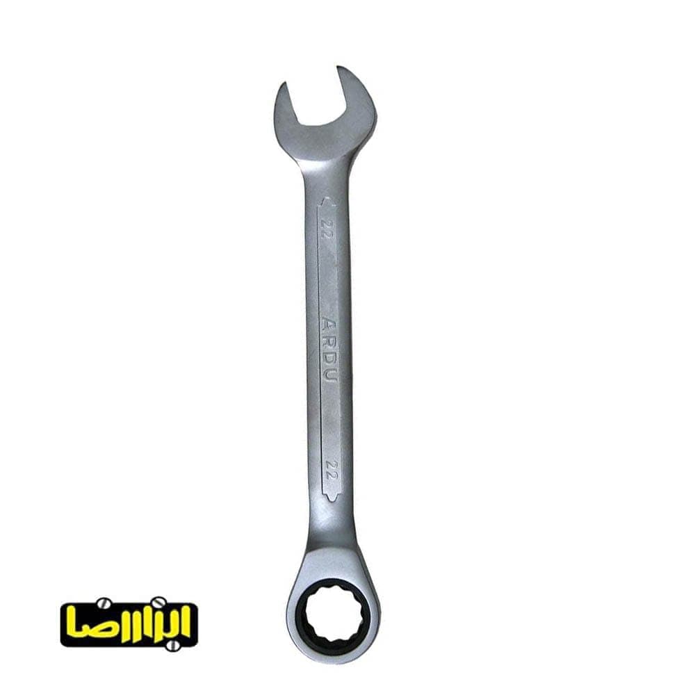 آچار یک سر تخت جغجغه دار 22 میلیمتری