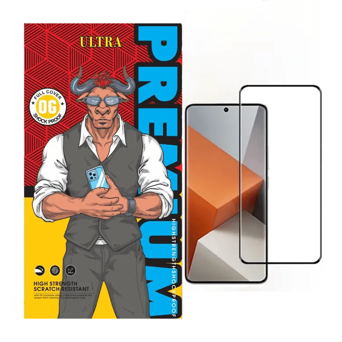 محافظ صفحه نمایش گوشی ناتینگ Phone 2a اولترا مدل شیشه ای فول چسب 9H