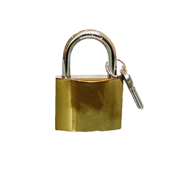 قفل آویز طرح برنج سایز 50