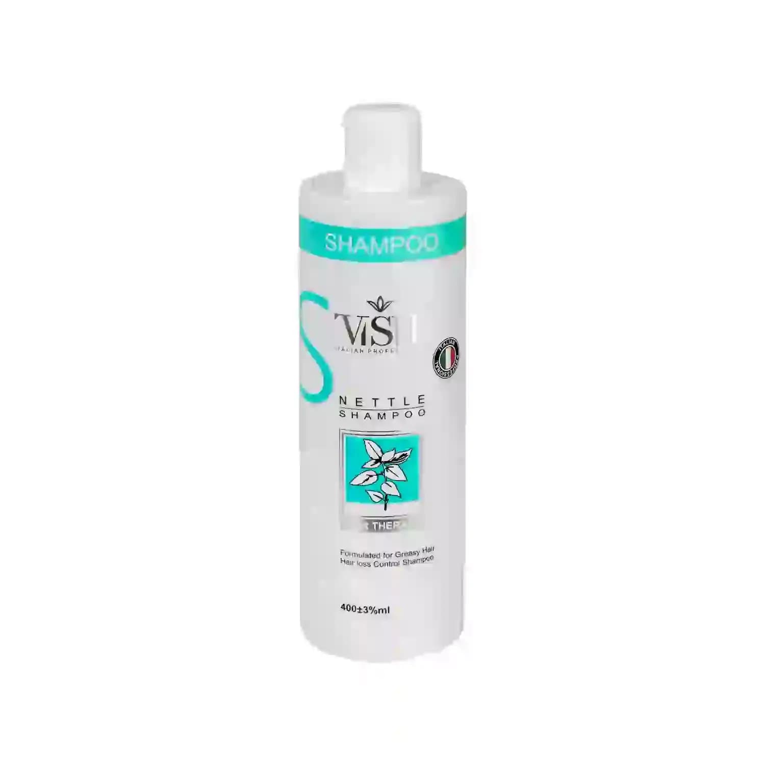 شامپو گزنه ویزیت مناسب موهای چرب حجم 400 میلی لیتر