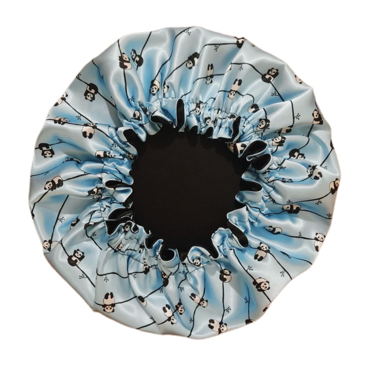 ساتن ابریشم طرح پاندای بازیگوش