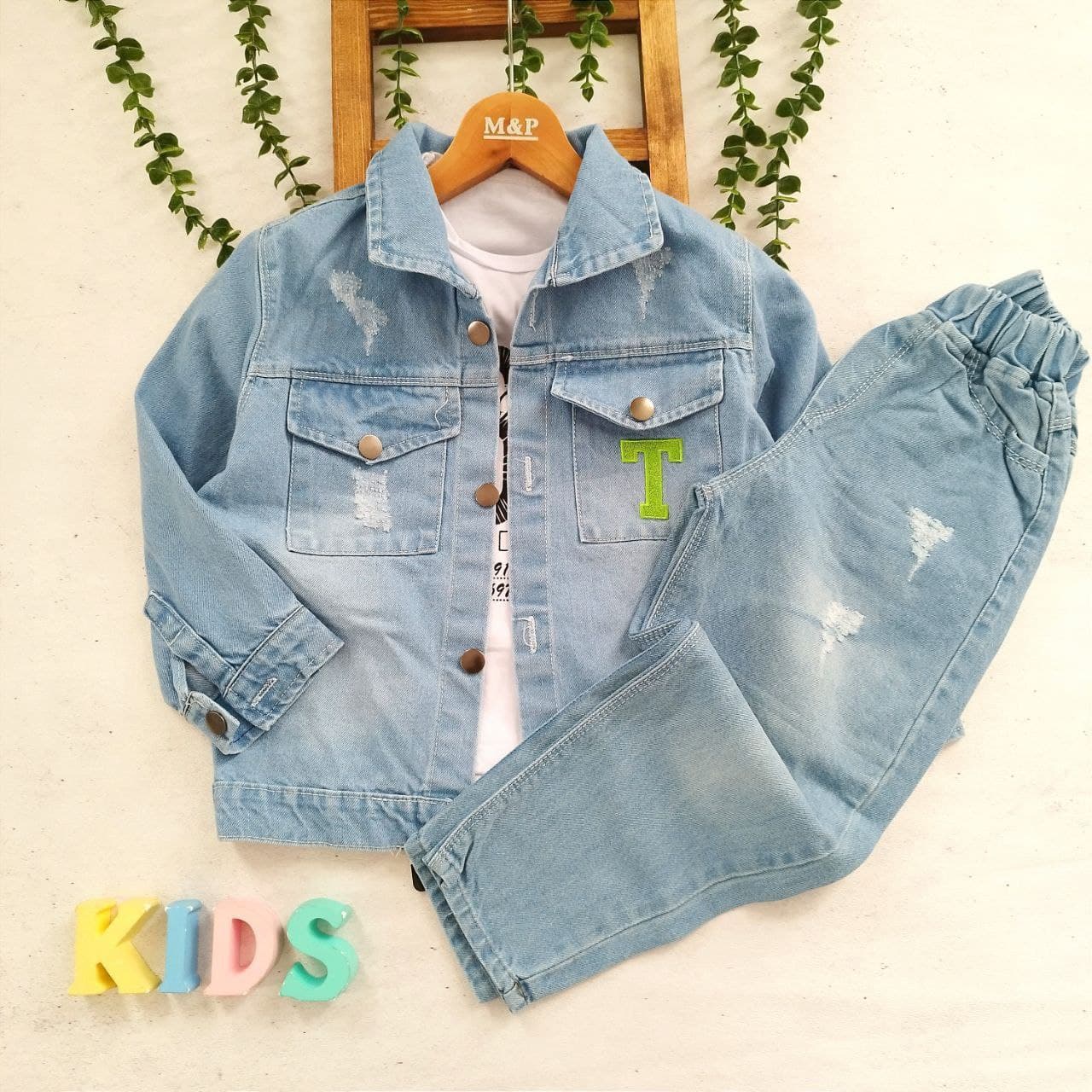 سه تیکه جین T کد 489