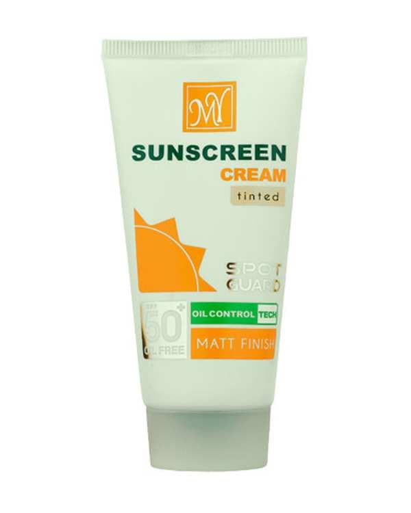 کرم ضد آفتاب رنگی SPF50 مات مای مدل اسپات گارد مناسب انواع پوست