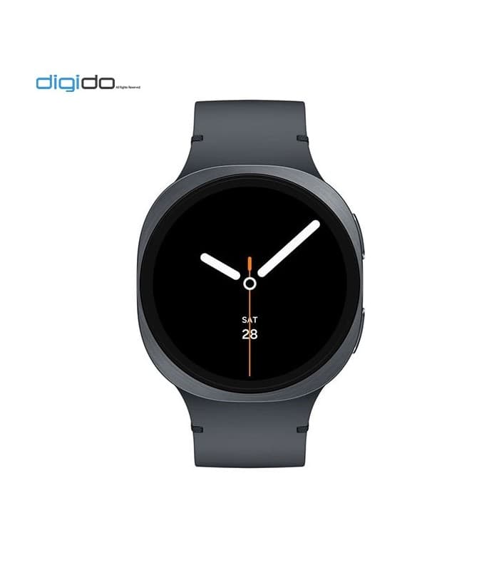 ساعت هوشمند سامسونگ گلکسی واچ 8 مدل 40 میلی متری Bluetooth / Wifi بدنه خاکستری تیره - بند اسپرت