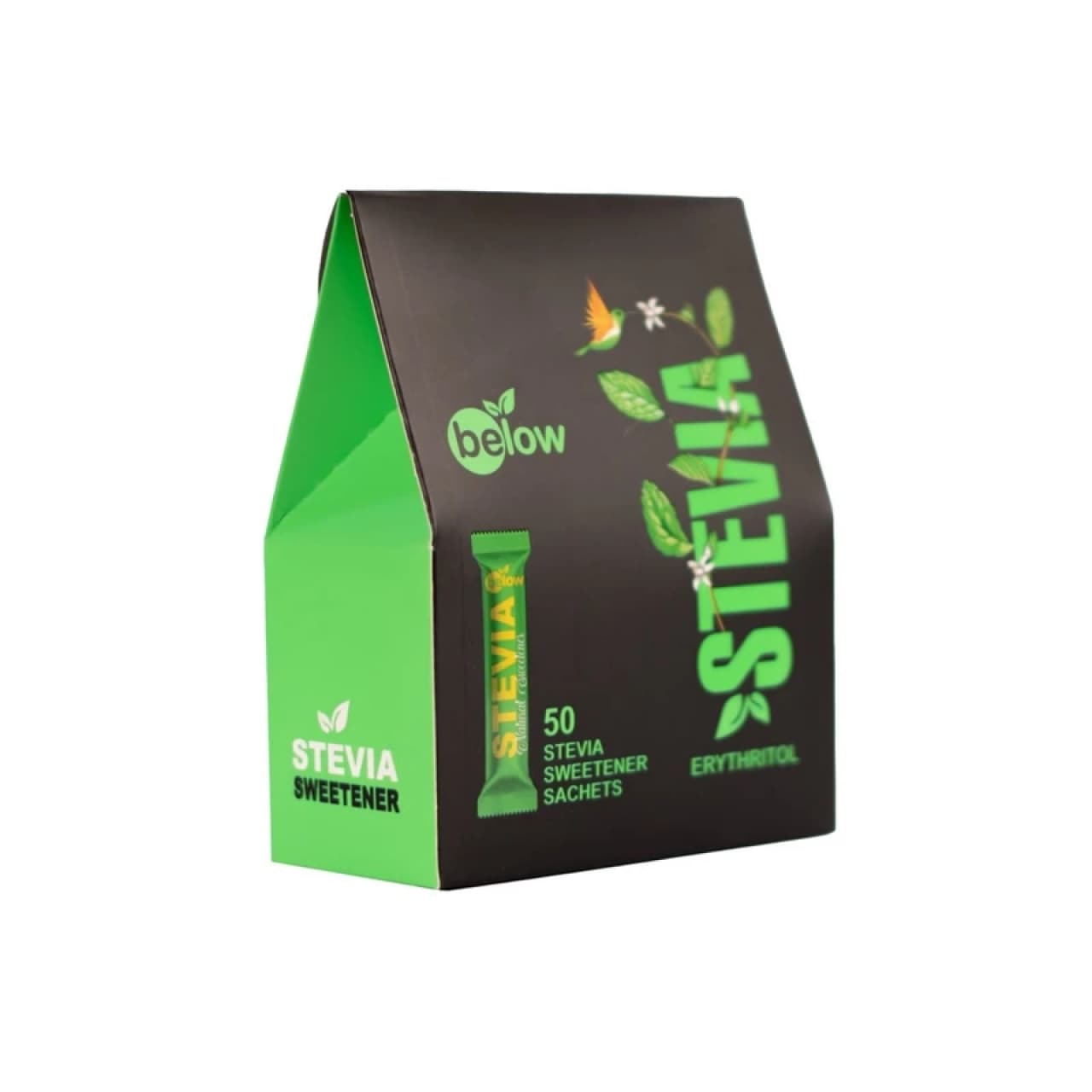 ساشه شیرین کننده اریتریتول و استوبا بی لو بسته 50 عددی