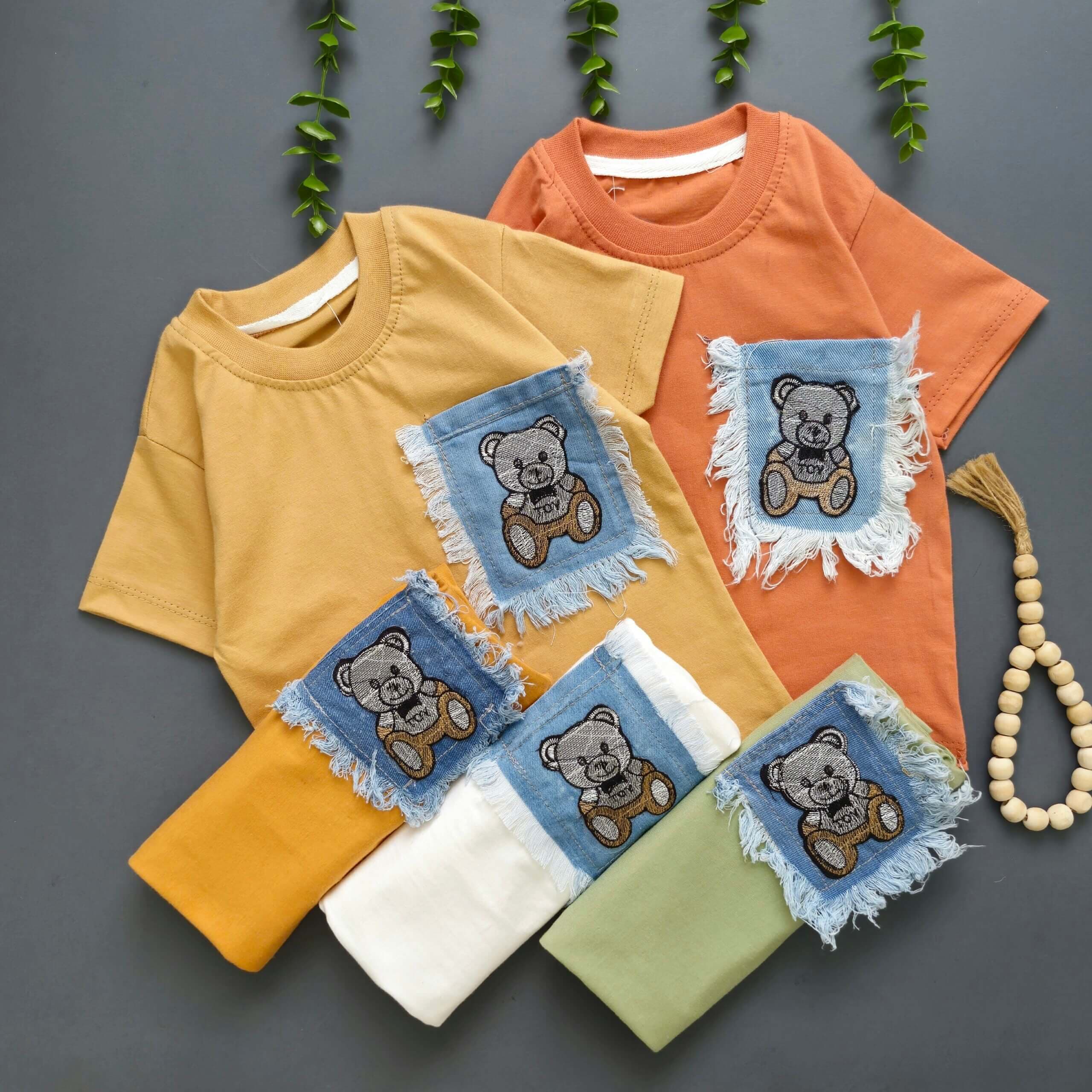 تیشرت تک تیکه خور جین کد 1122