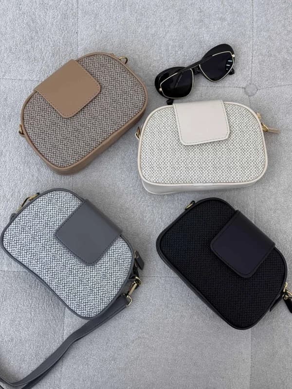 کیف طرح کنف دو زیپ