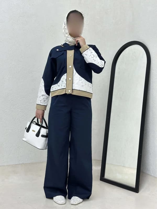 ست کت و شلوار آستین