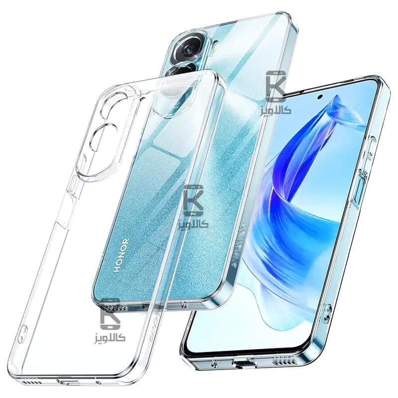 کاور ژله ای شفاف محافظ لنز دار آنر 90 لایت