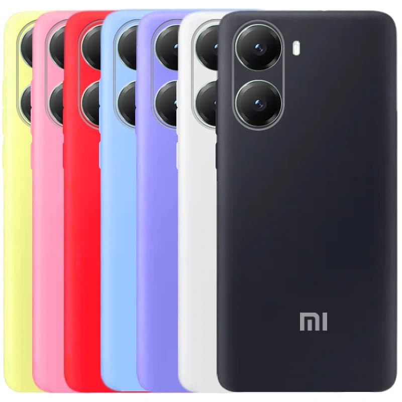 کاور سیلیکونی برند Rokcp برای گوشی Xiaomi Poco X7 Pro پاک کنی ضدلک (100% اصلی)