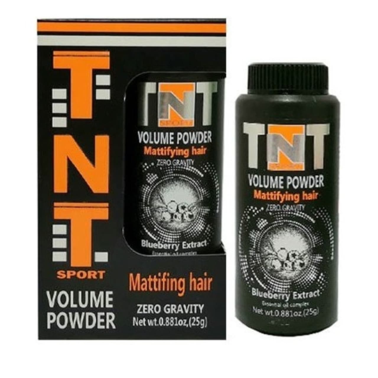 پودر حالت دهنده مو تی ان تی مدل Blueberry Extract وزن 25 گرم