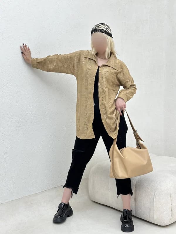 شومیز مانتویی مراکشی آلاله