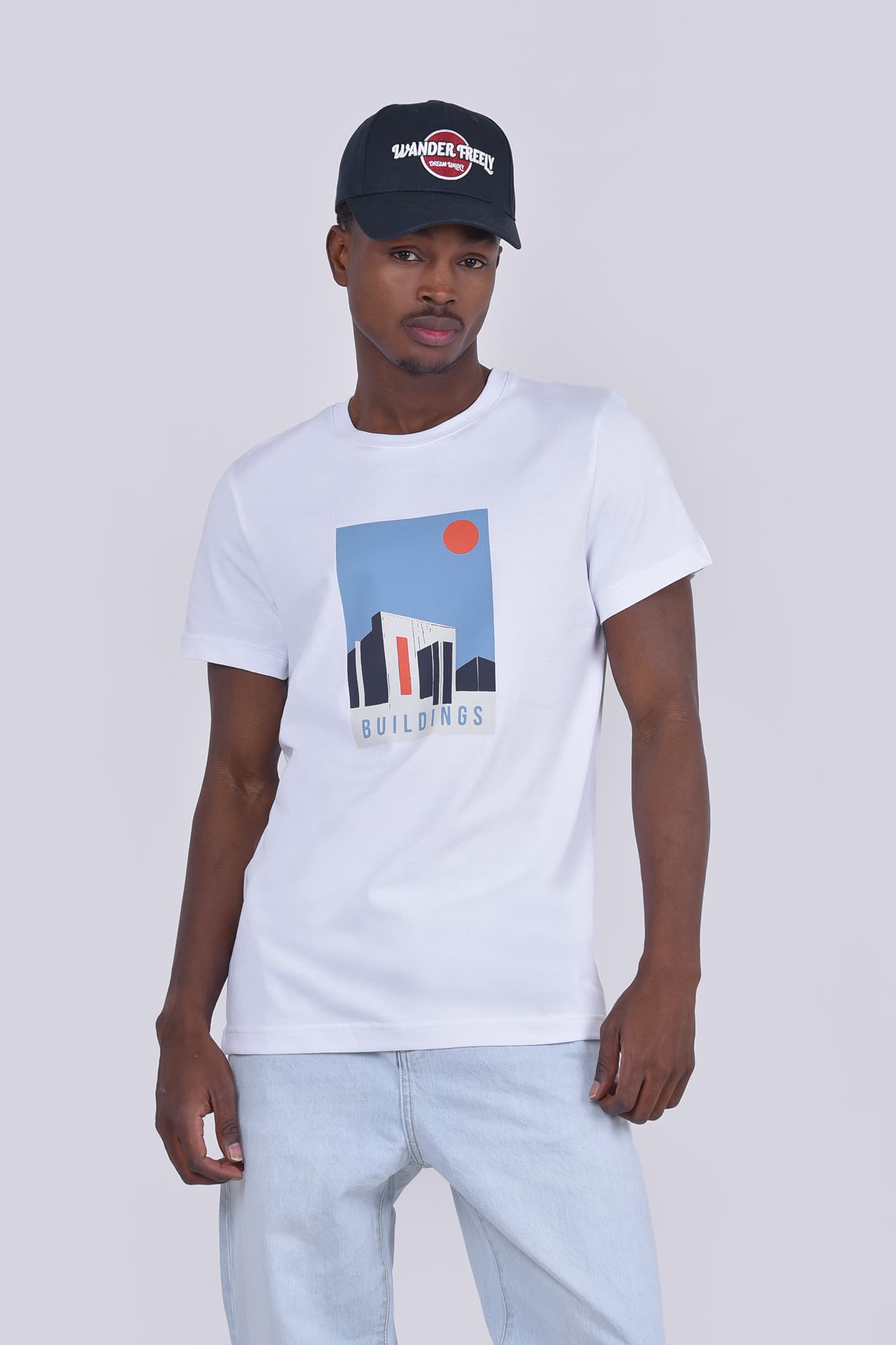 تیشرت آستین کوتاه چاپی