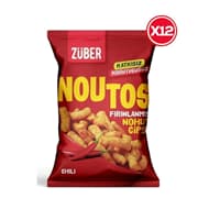 چیپس نخود برشته زوبر نوتوس چیلی 12 بسته 55 گرم