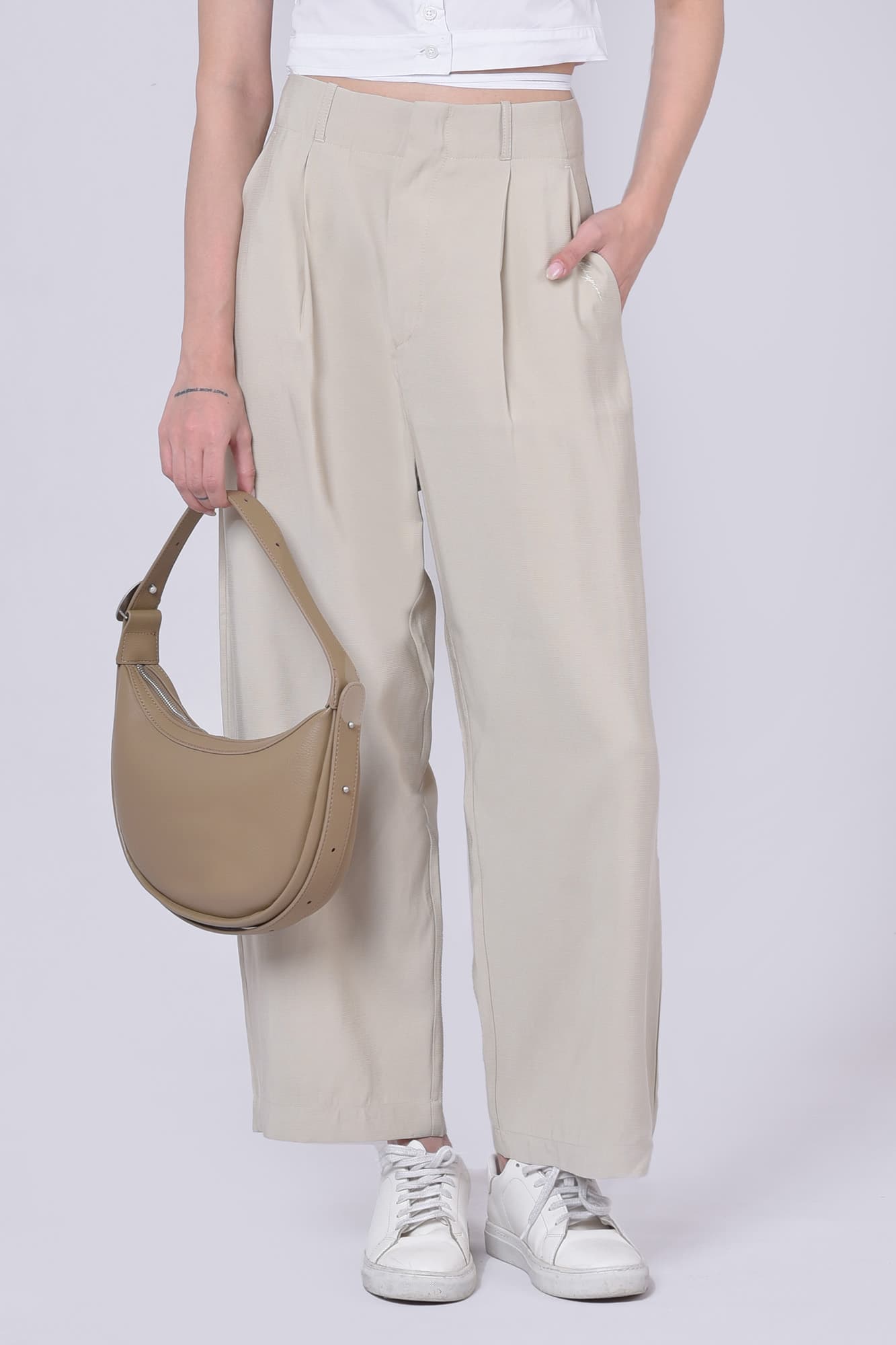 شلوار پارچه ای ساده