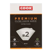 فیلتر کاغذی کوک پریمیوم سایز 2 تعداد 80 عدد 1 بسته
