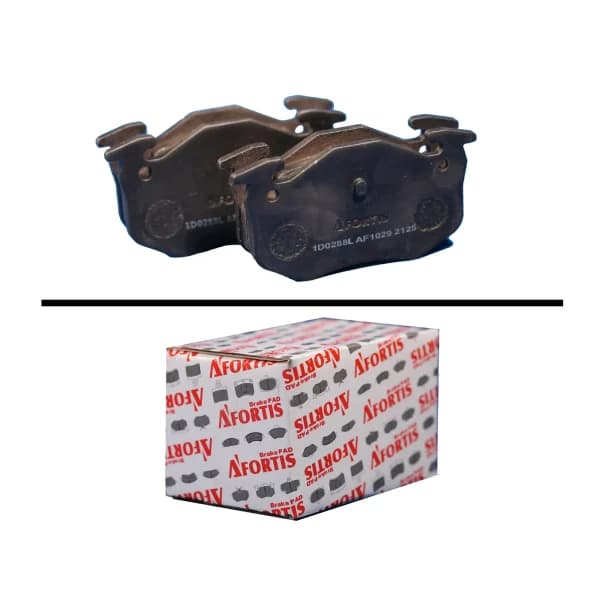 لنت ترمز عقب آبی خودرو پژو 206 تیپ 5 پارس لنت بسته 4 عددی