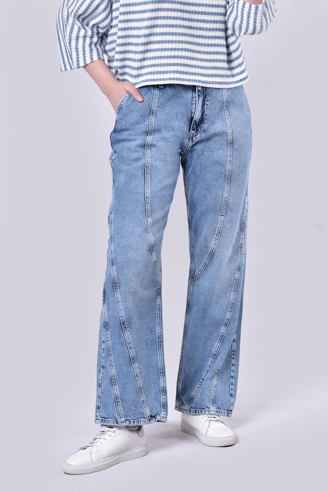 شلوار جین واید