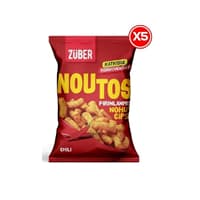 چیپس نخود برشته زوبر نوتوس چیلی 5 بسته 55 گرم