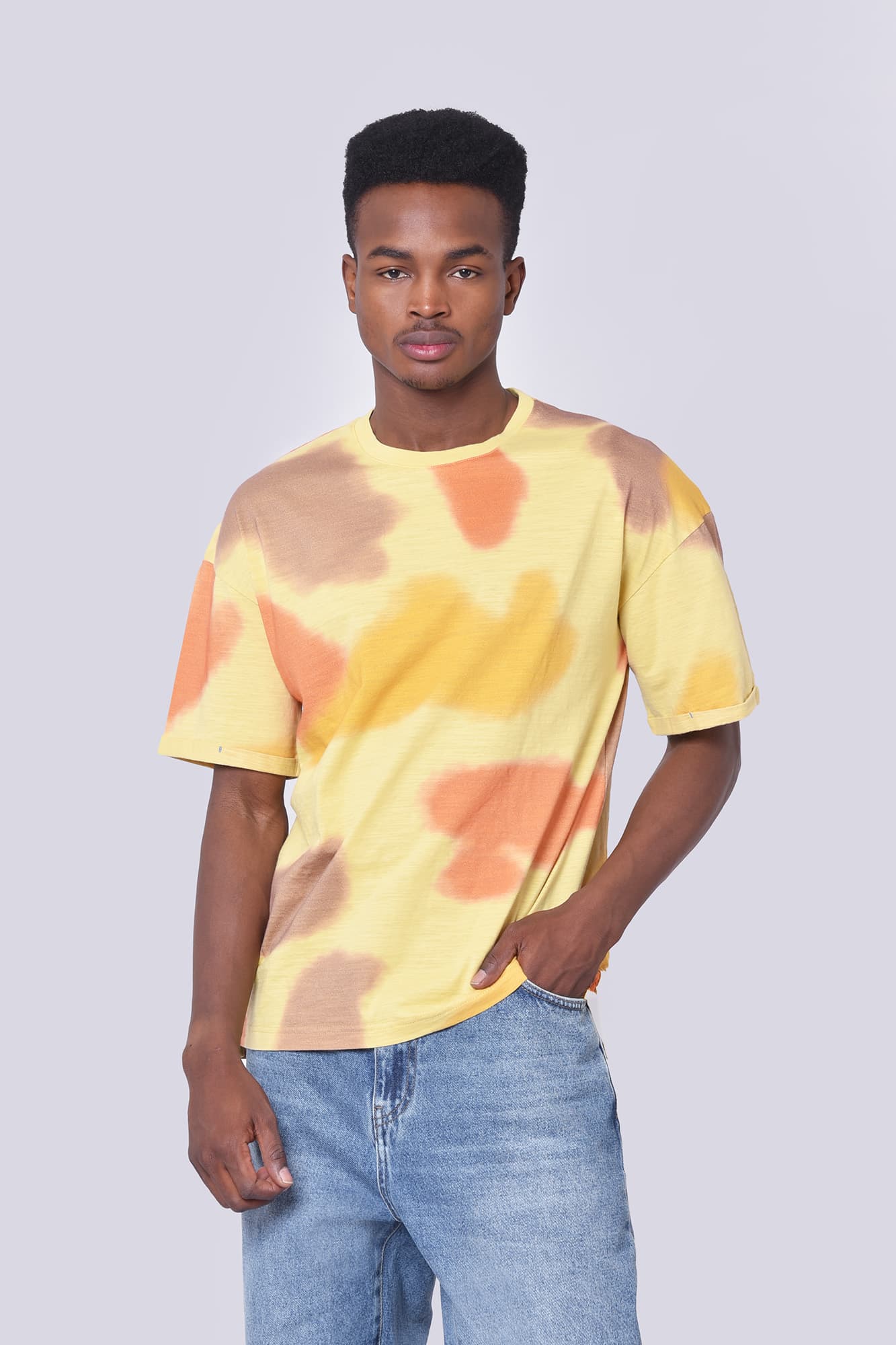 تیشرت آستین کوتاه طرحدار