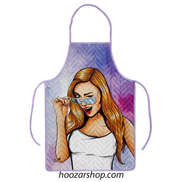 پیشبند آشپزخانه فانتزی طرح دخترانه
