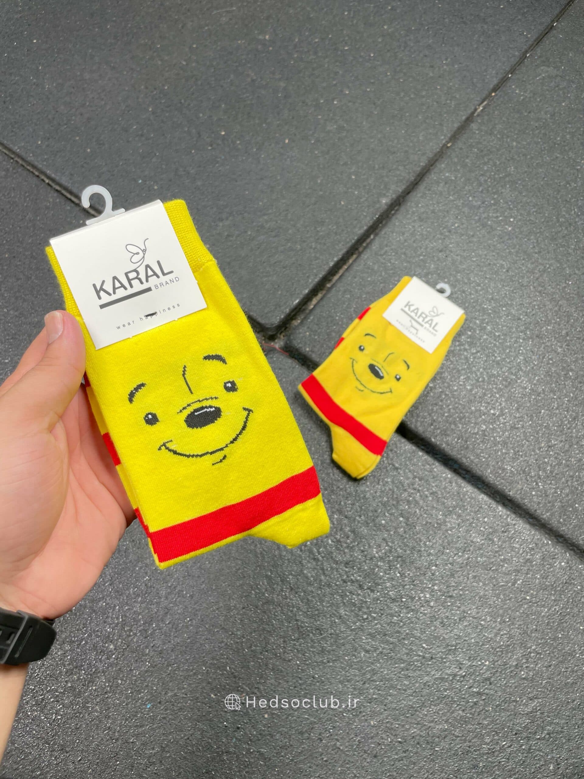 جوراب طرحدار کارتونی – وینی