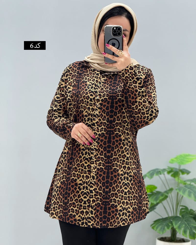 شومیز مانتویی نخی کیمیا کد 2009210