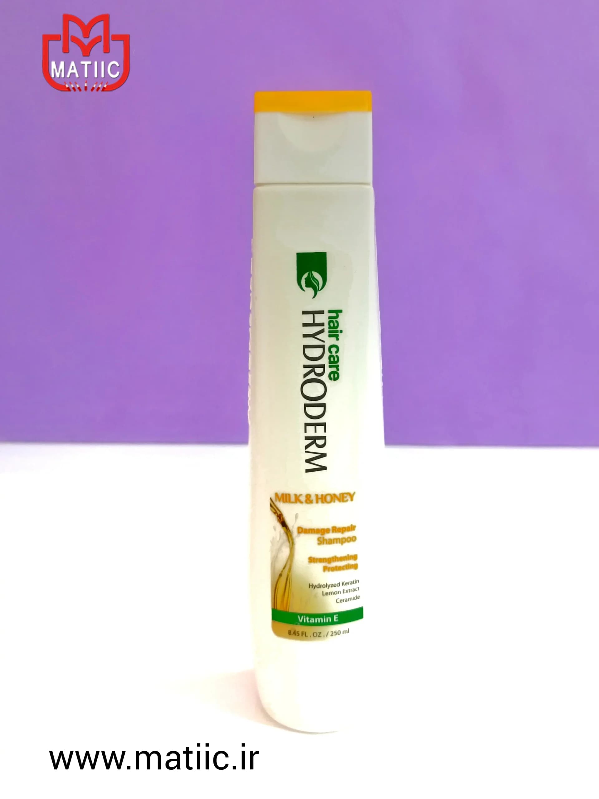 شامپو استحکام بخش و ترمیم کننده مو هیدرودرم 250 میلی لیتر
