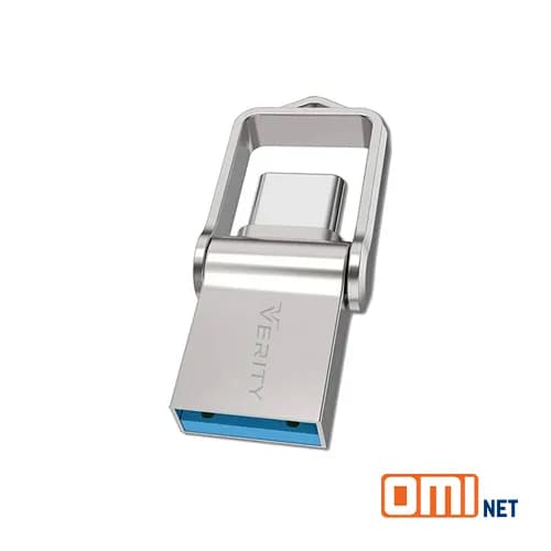 فلش وریتی 64G گیگ Verity-O512 دو سر (یک سر تایپ C)